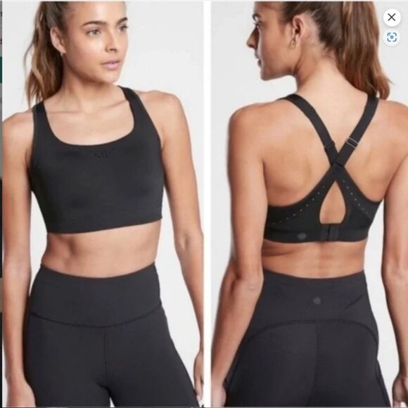 Athleta Phenomena Bra – High Impact Support – Black – Size 36D - Picture 1 of 16